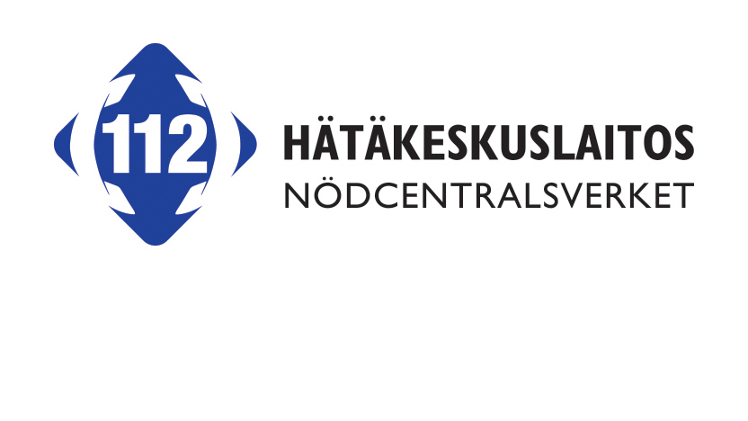 Hätäkeskuslaitoksen logo, jonka linkki johtaa Hätkeskuslaitoksen etusivulle.