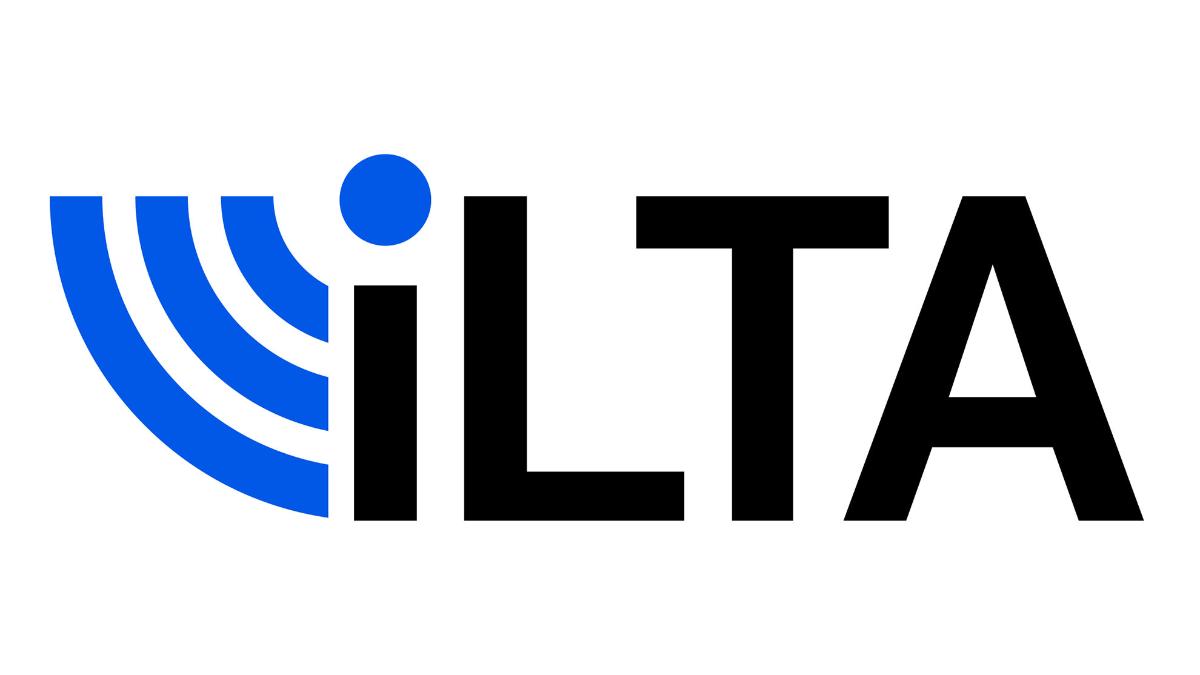 ILTA-palvelun logo, jossa lukee mustalla ILTA