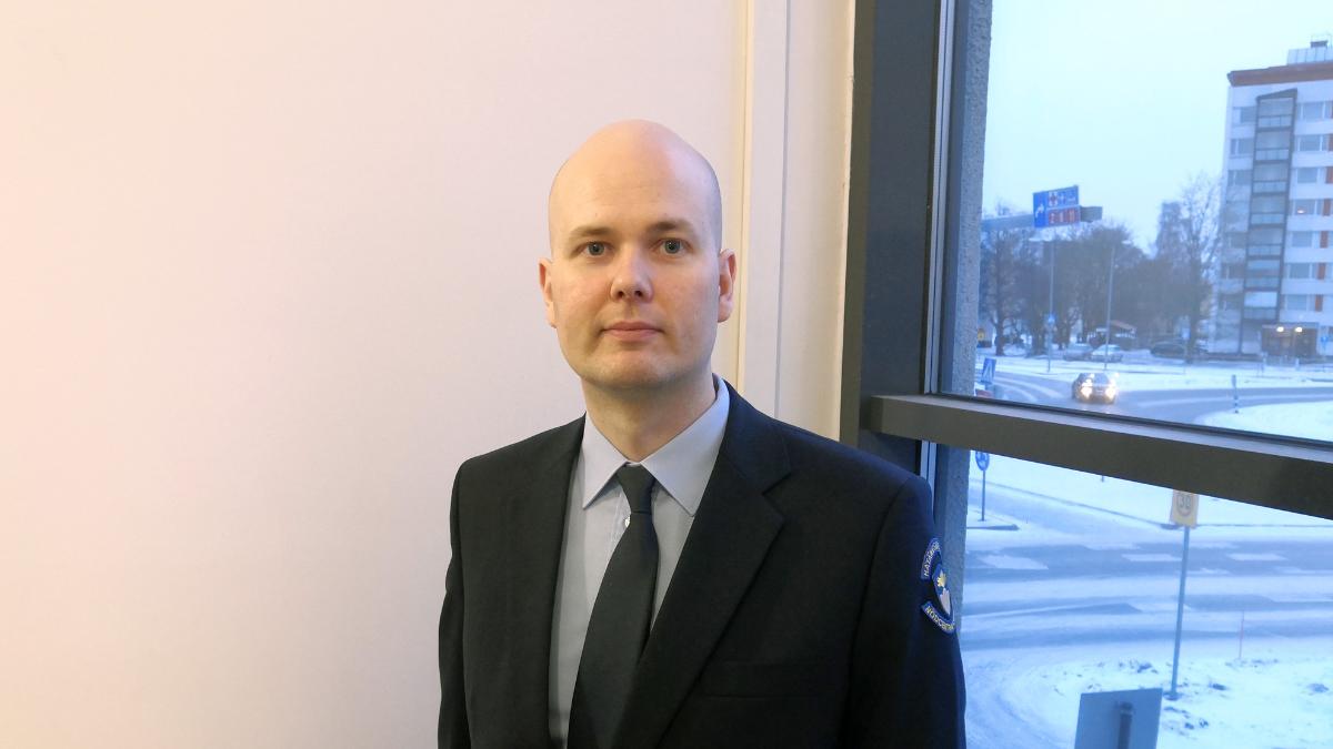 Kuvassa kehittämisosaston johtaja Arttu Perttula.