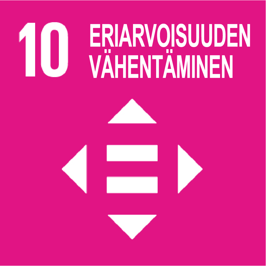 Eriarvoisuuden vähentäminen YK-ikoni